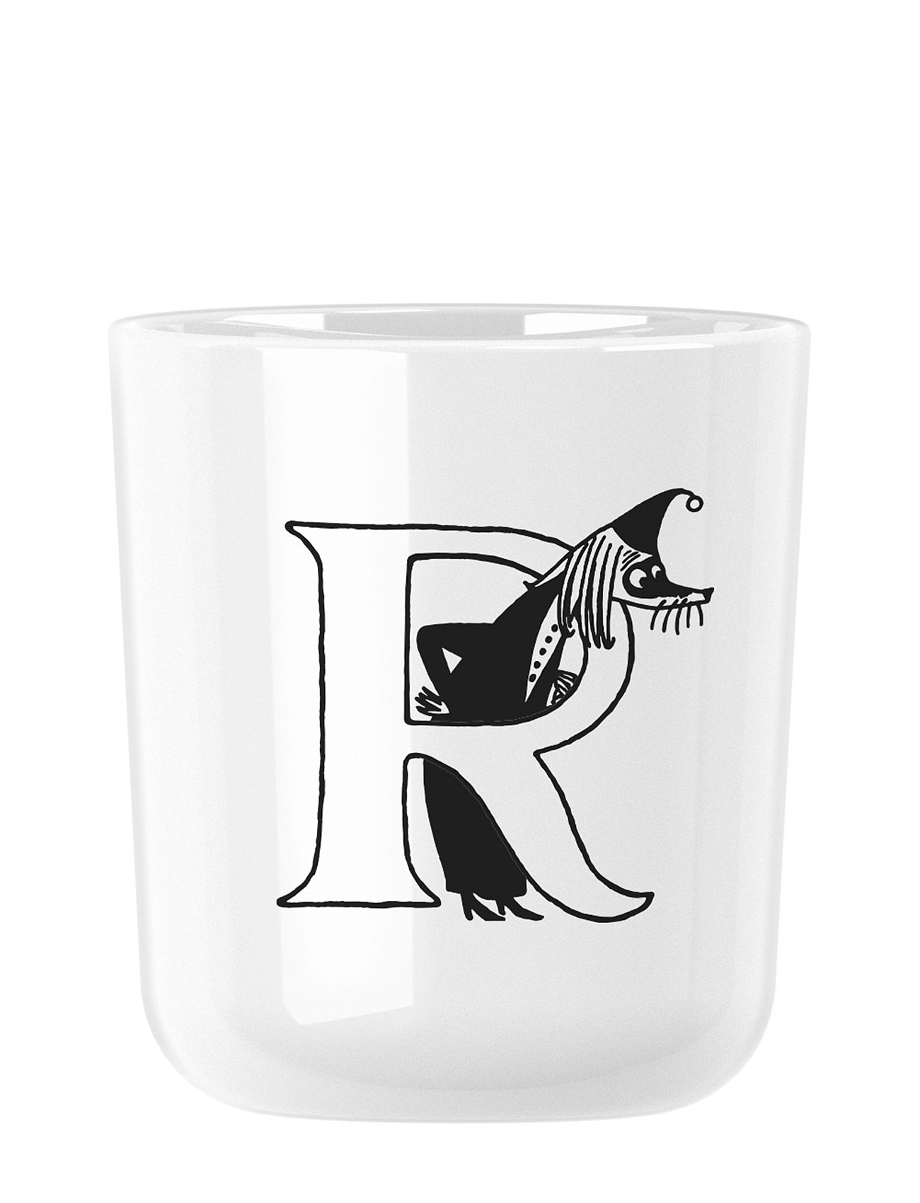 Moomin Abc Kop - R 0.2 L. Home Tableware Cups & Mugs Espresso Cups White RIG-TIG