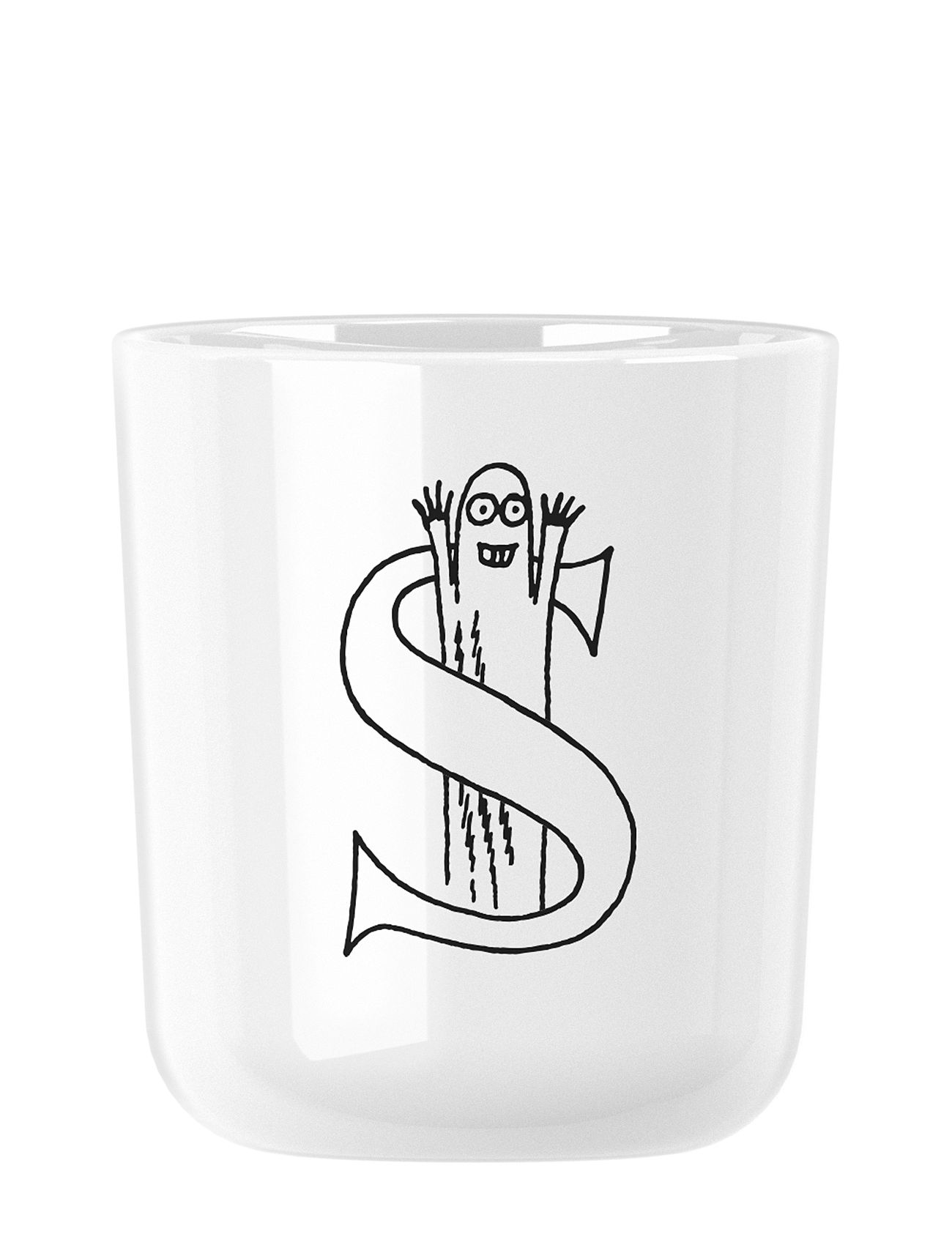Moomin Abc Kop - S 0.2 L. Home Tableware Cups & Mugs Espresso Cups White RIG-TIG