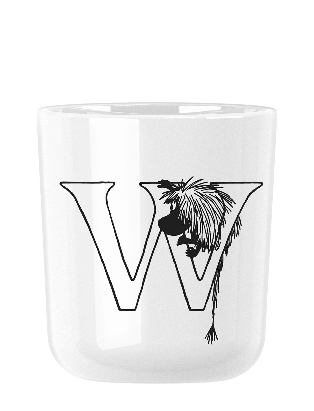Moomin Abc Kop - W 0.2 L. Home Tableware Cups & Mugs Espresso Cups White RIG-TIG