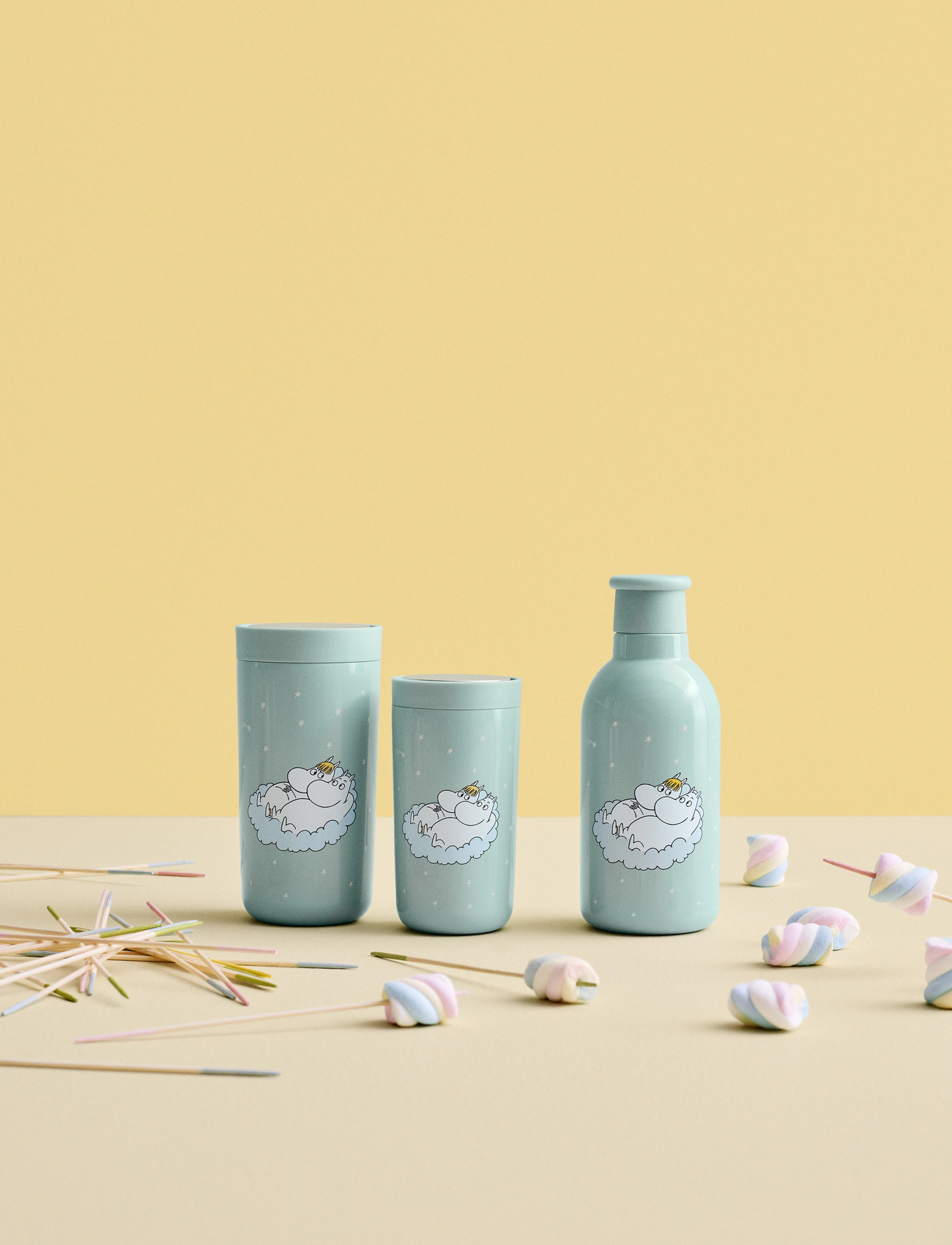 RIG-TIG Drink-It Termoflaske 0.5 L. Moomin Shooting Star, One Size, Green, Køkken > Termoflasker, Unisex