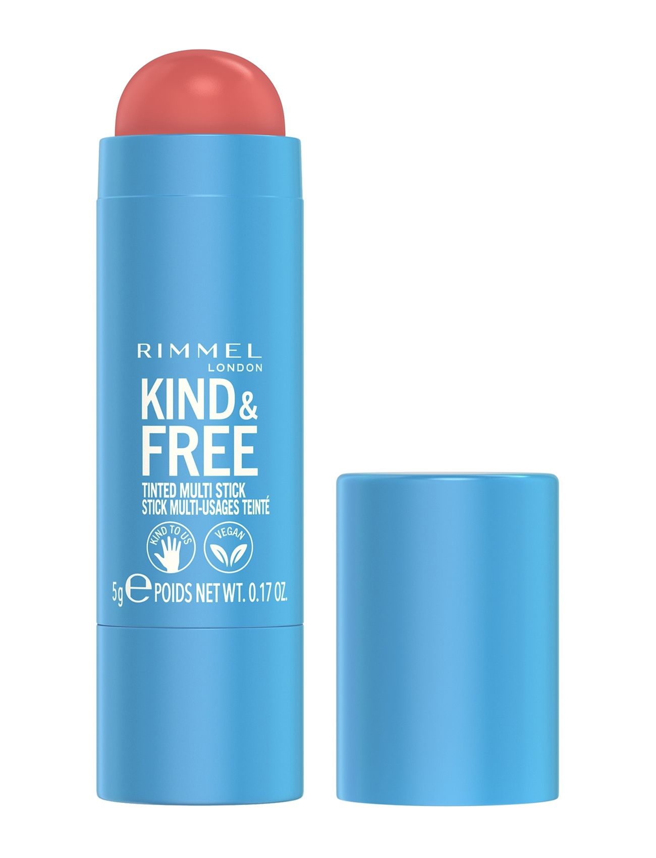 Rimmel K&F Multi Stick, 5 ml, Nude, Ansigt > Læbepleje, Dame