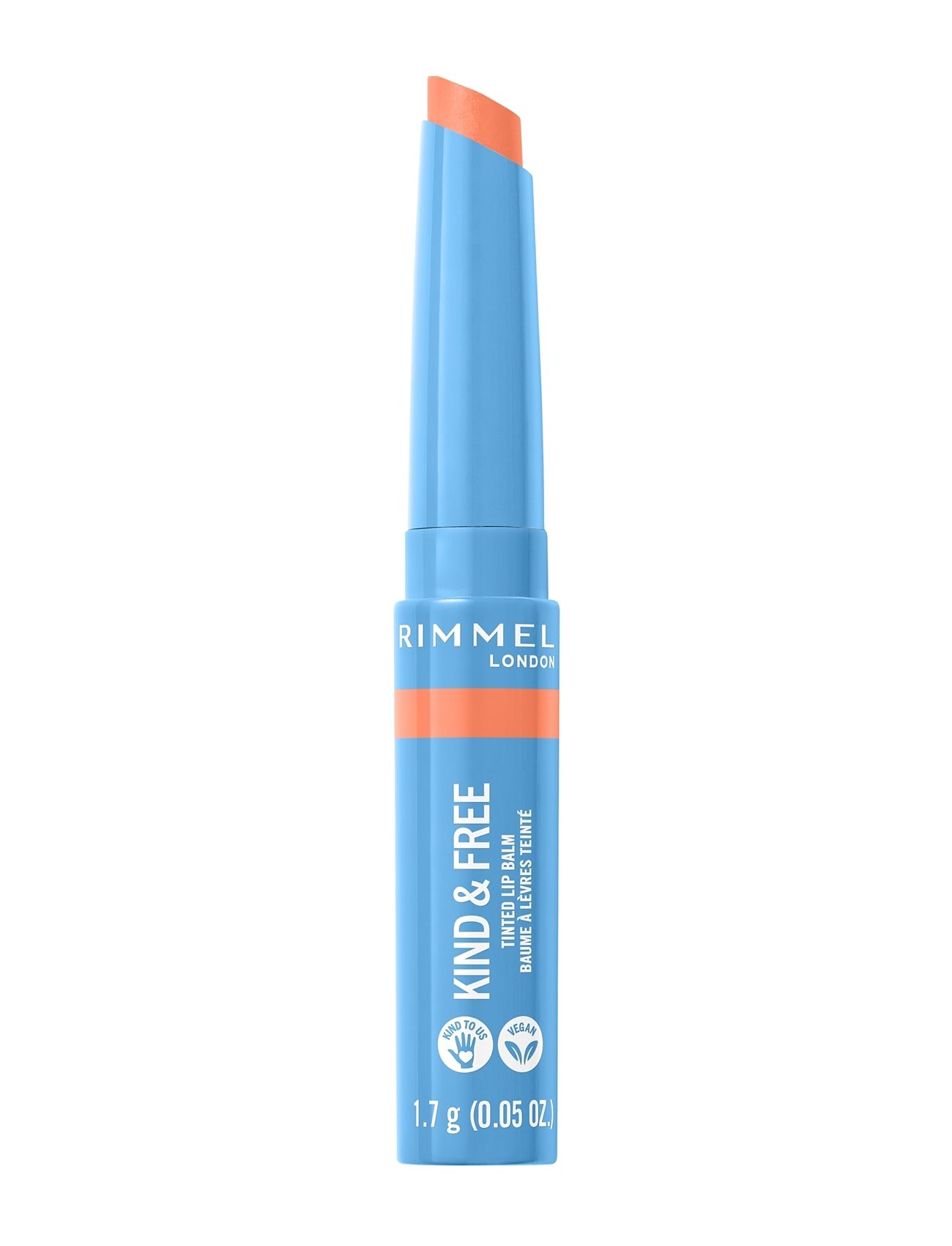 Rimmel Kind&Free Lipbalm Læbebehandling Orange Rimmel