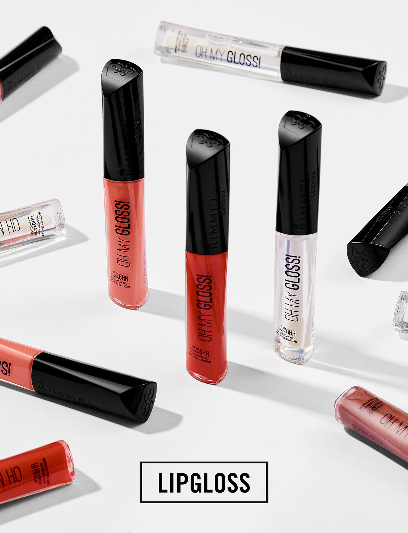 Rimmel Rimmel Oh My Gloss, 6 ml, Nude, Læber > Lipgloss, Dame