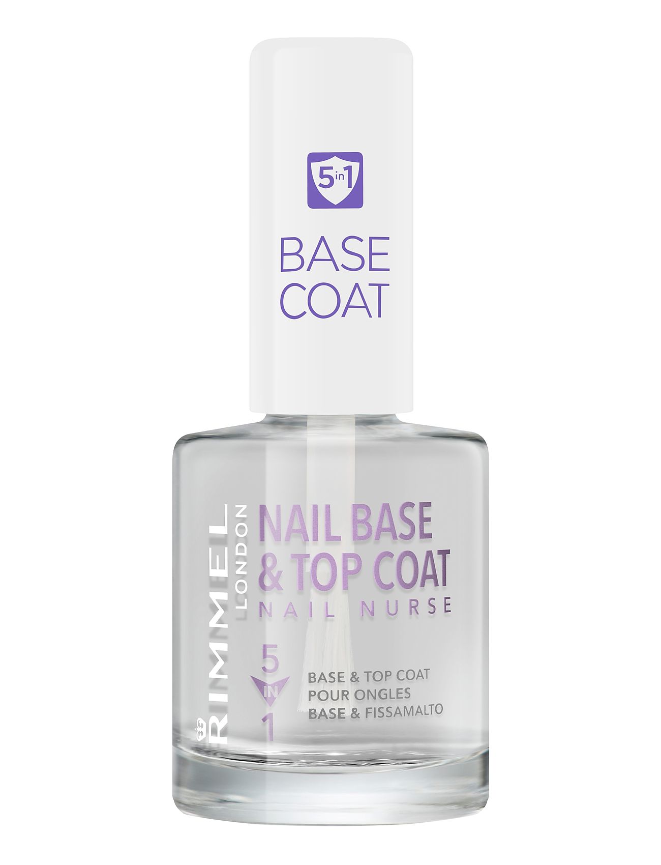 Rimmel Rimmel Nail Care Base&Top Coat 5 In 1 Nude