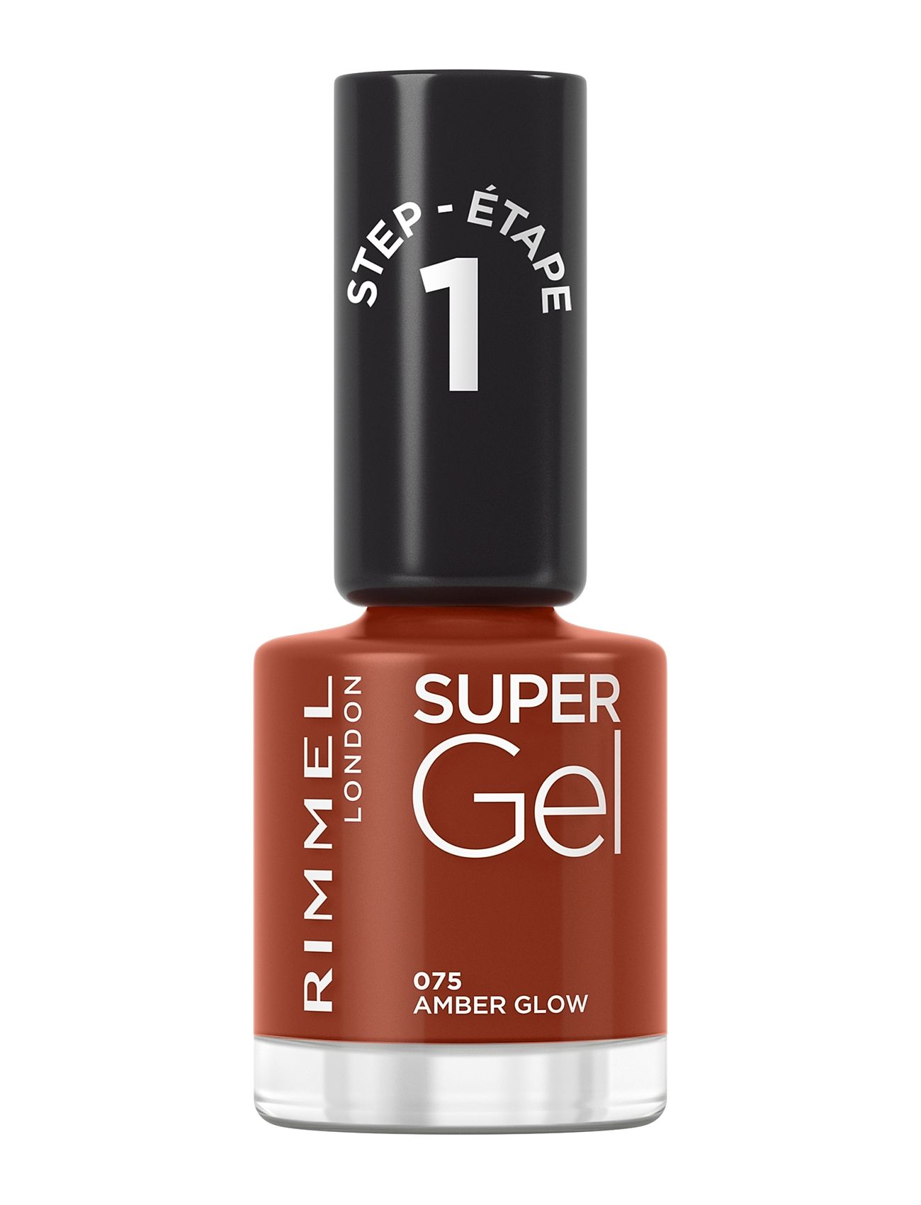 Rimmel Super Gel Nail Polish 075 Aamber Glow Nagellack Gel Nude Rimmel