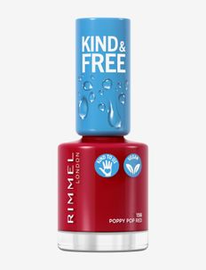 RIMMEL Kind & Free clean nail - nagellack - 156 poppy red