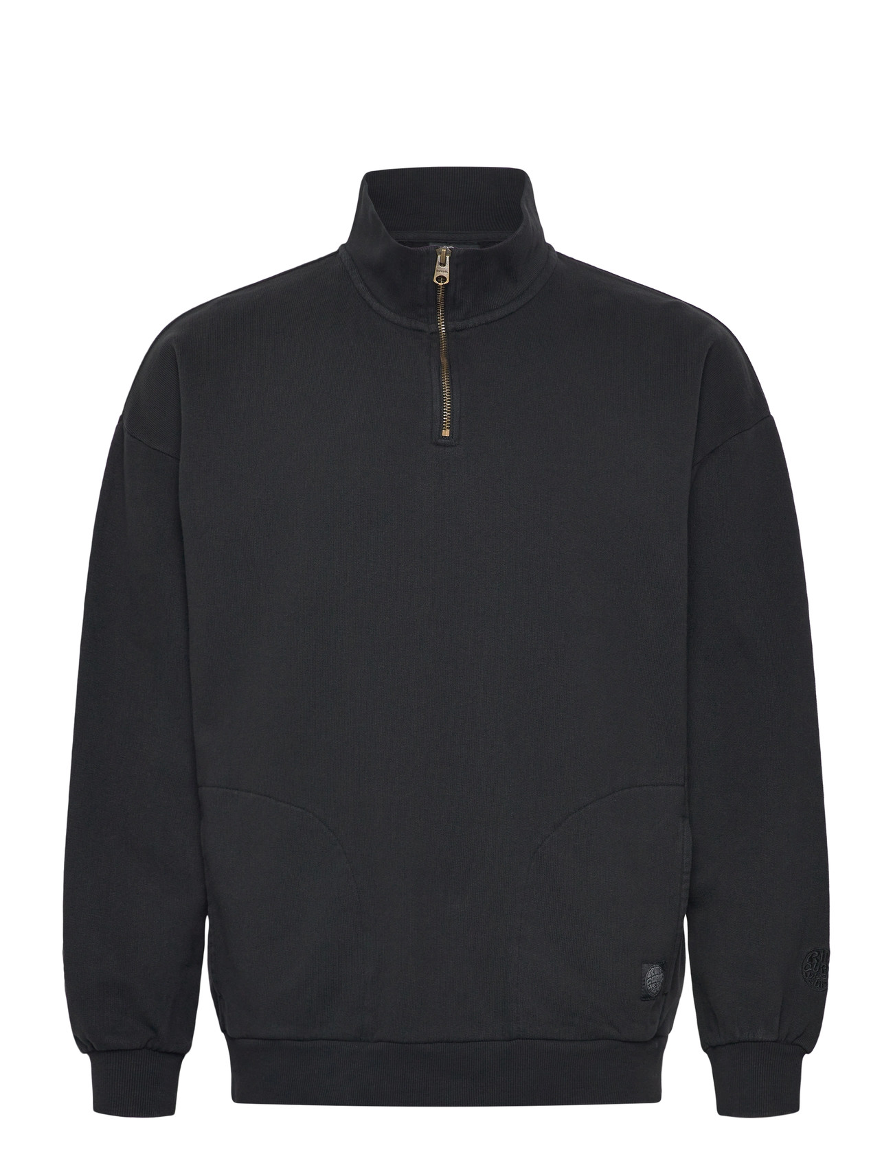 RIP CURL Premium Surf Qtr Zip Crew Schwarz - XL - Herren