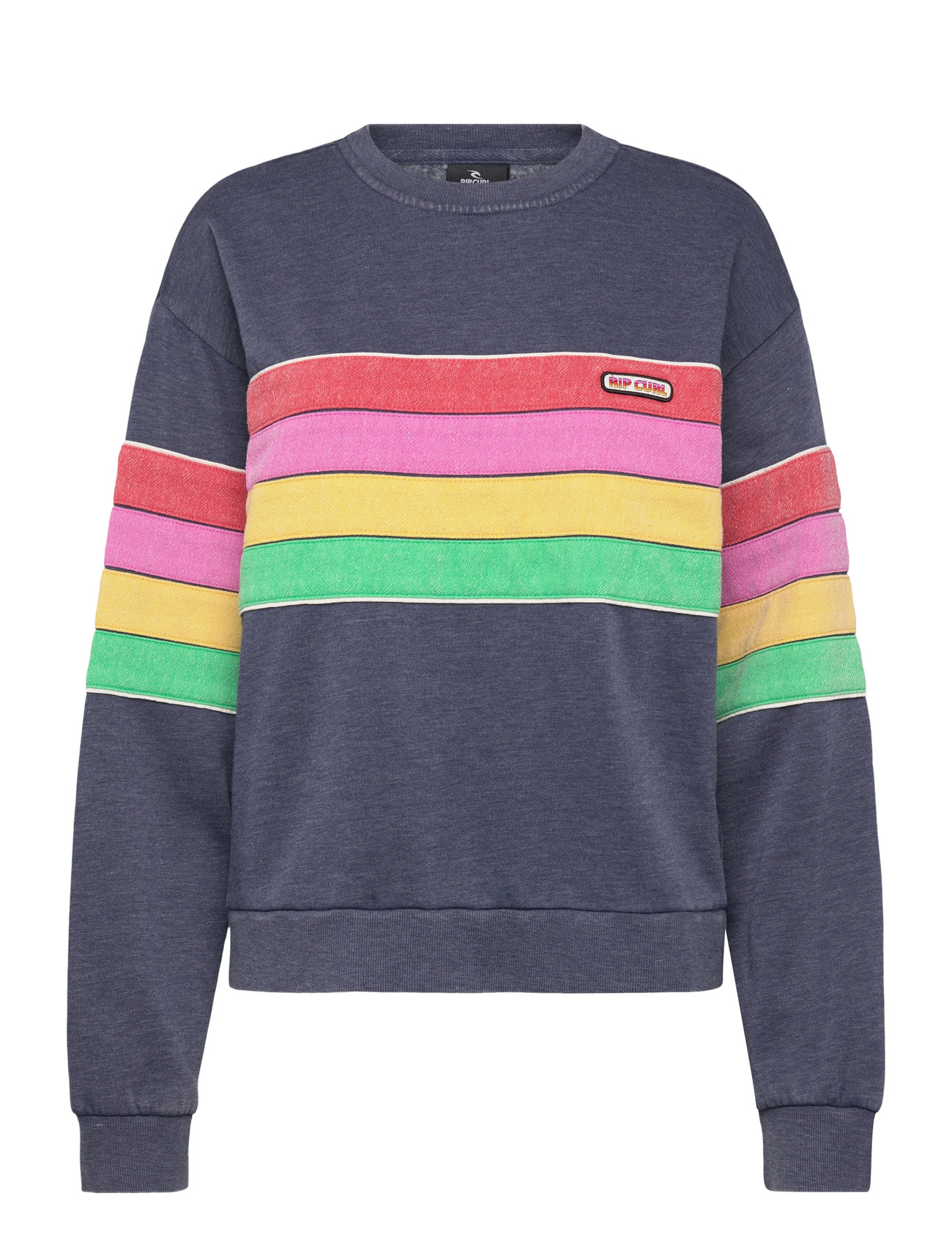 Rip Curl Surf Revival Relaxed Crew, M, Multi/patterned, Sport Sweatshirts & Hoodies > Sport Sweatshirts, Dame