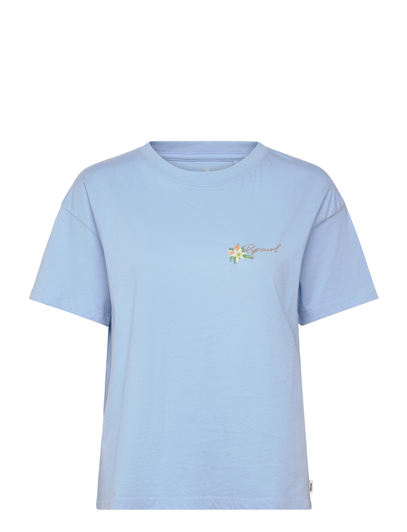 RIP CURL Poolside Relaxed Tee Blau - L - Damen