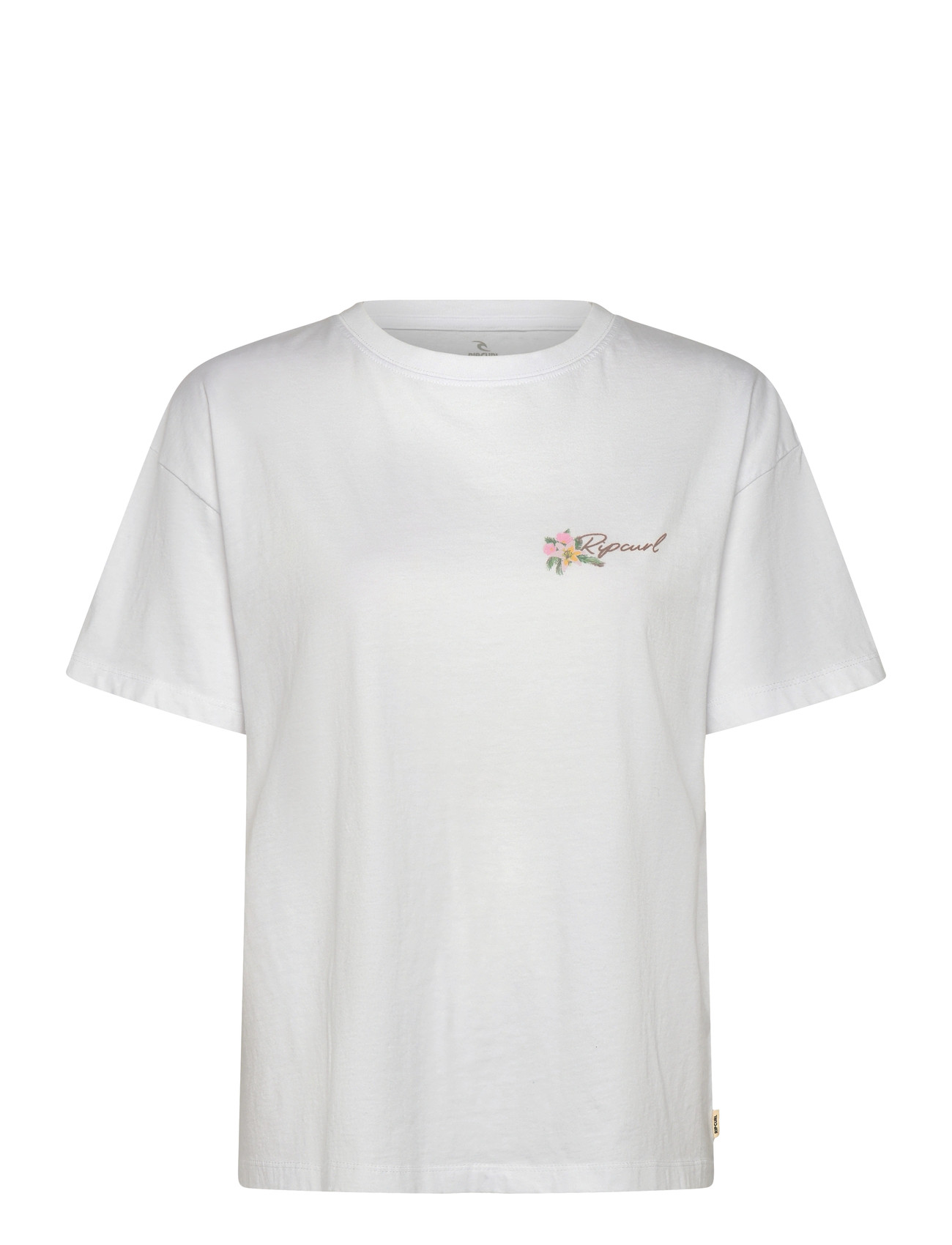 RIP CURL Poolside Relaxed Tee Weiß - XL - Damen