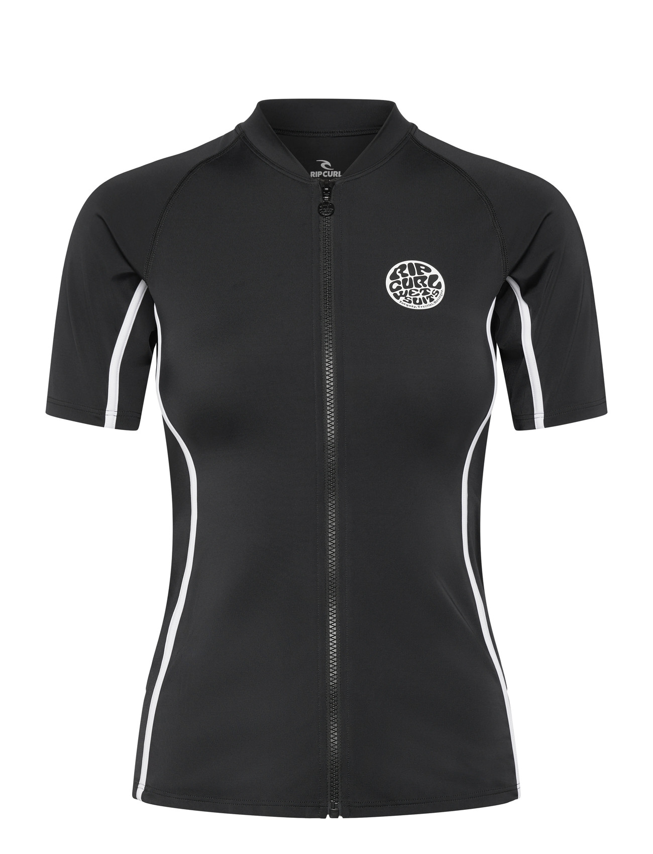 Rip Curl Classic Surf Short Sleeve, L, Black, Sport Badetøj > Sport Wetsuits, Dame