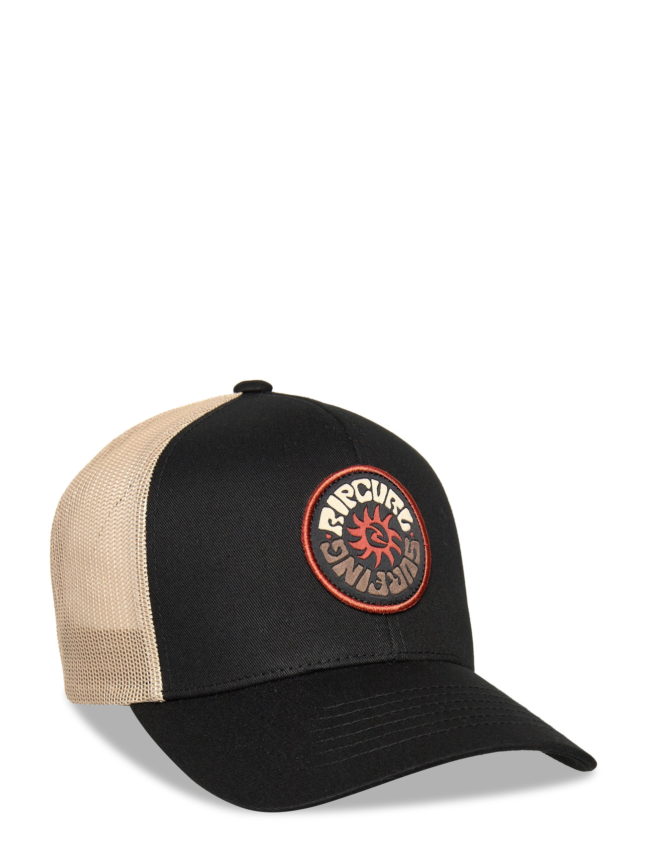 Rip Curl Custom Curve Trucker, TU, Black, Sport Accessories > Sport Caps, Herre