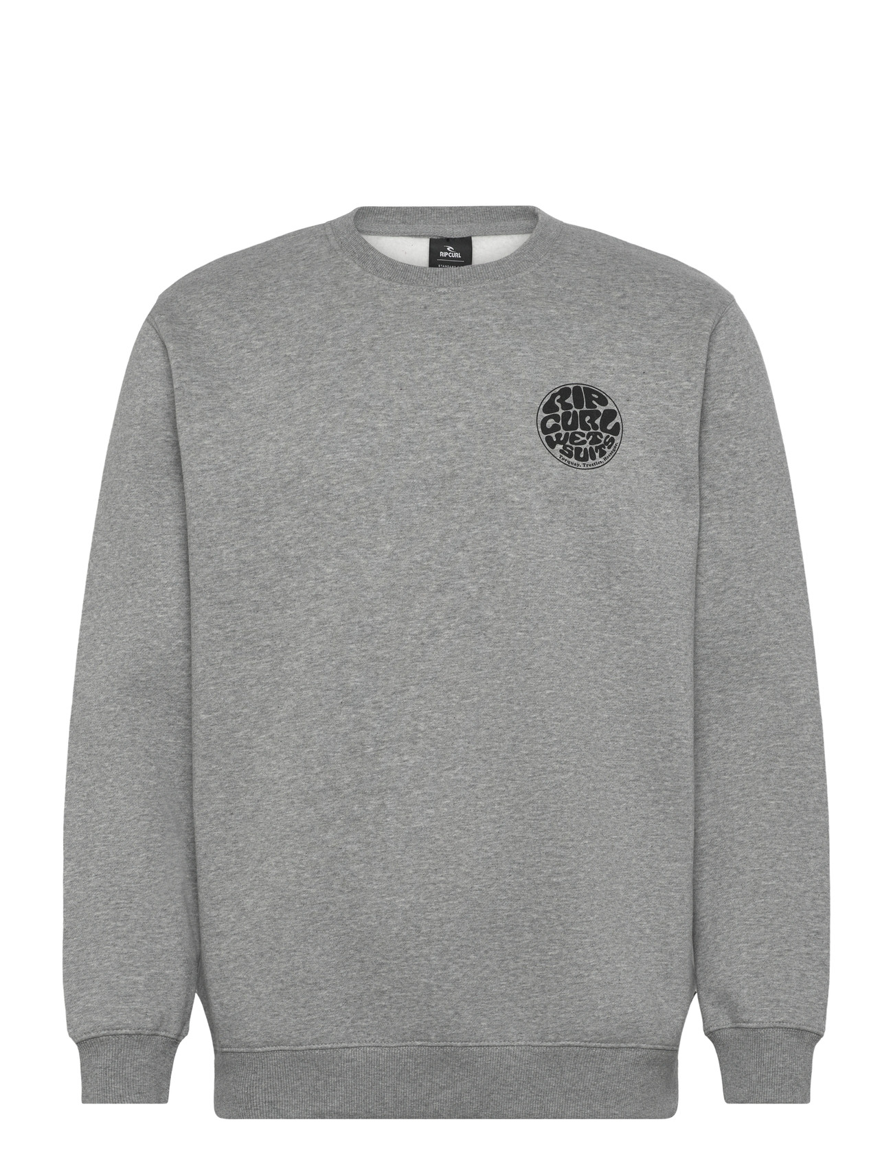 Rip Curl Wetsuit Icon Crew, L, Grey, Sport Sweatshirts & Hoodies > Sport Sweatshirts, Herre