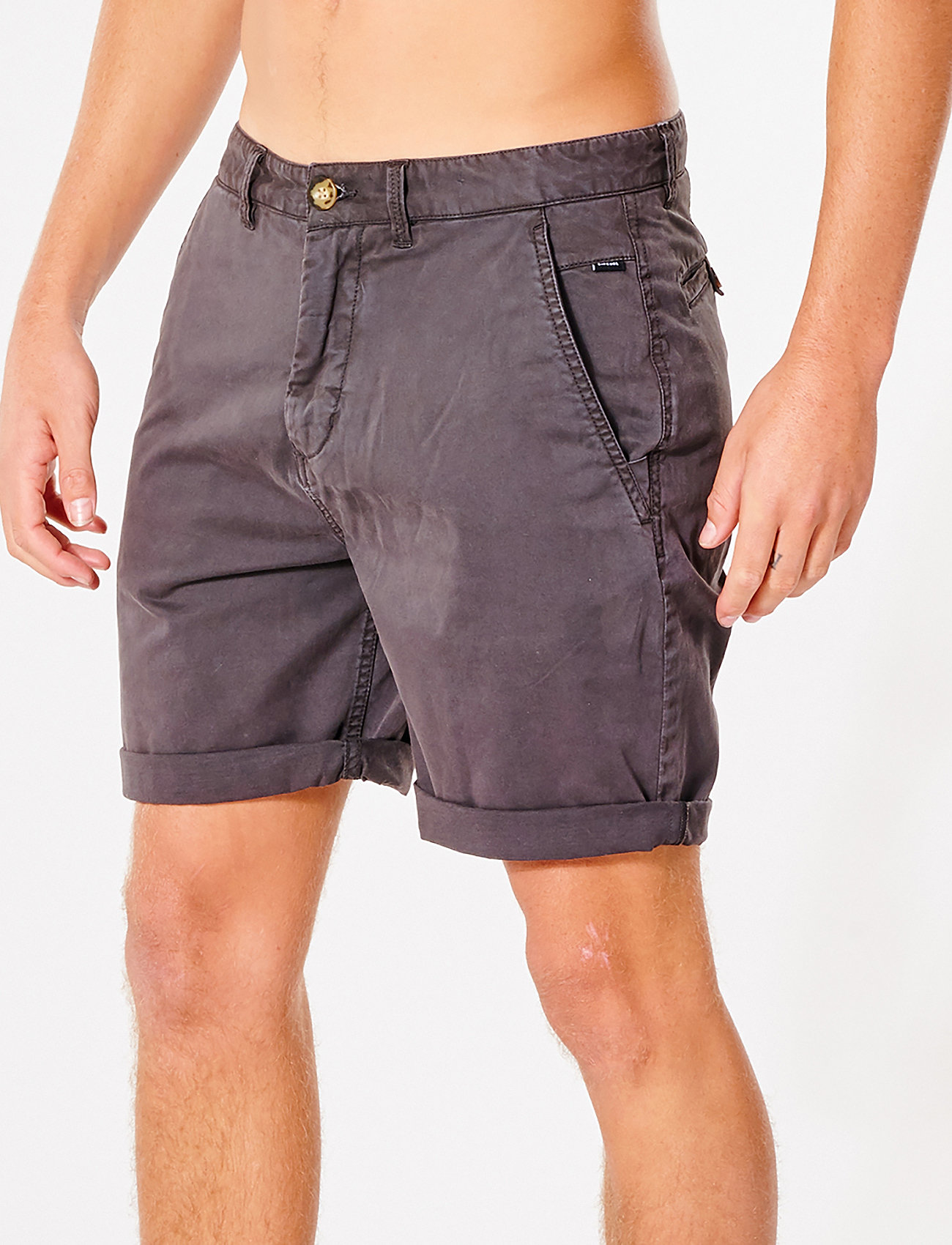 Ripped chino shorts sale