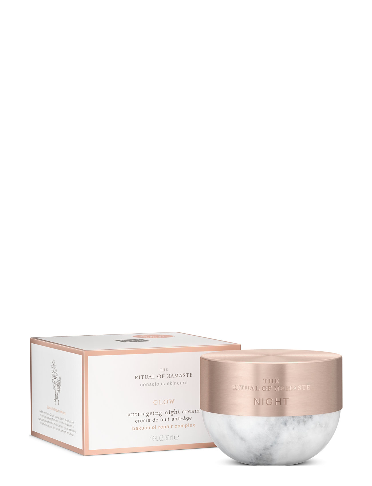 The Ritual Of Namaste Glow Anti-Ageing Night Cream Beauty Women Skin Care Face Moisturizers Night Cream Nude Rituals