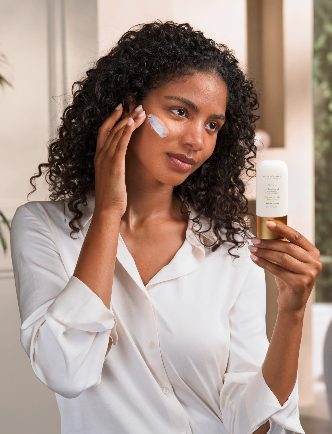 Rituals The Ritual Of Namaste Spf 50 Daily Advanced Moisturiser, 50 ml, Nude, Fugtighedscreme > Dagcreme, Dame