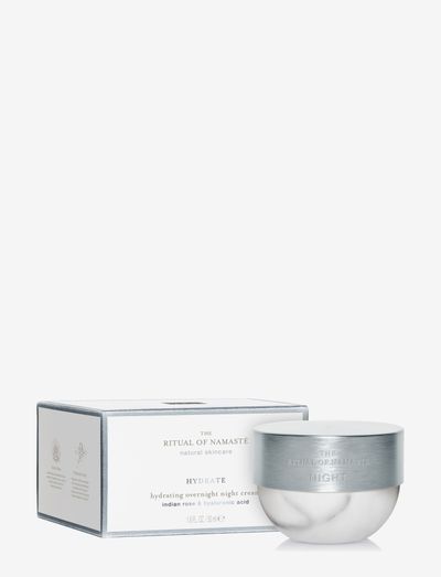 The Ritual of Namaste Hydrating Overnight Cream - hyaluronic acid - no colour