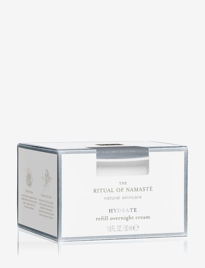 The Ritual of Namaste Hydrating Overnight Cream Refill - hyaluronic acid - no colour