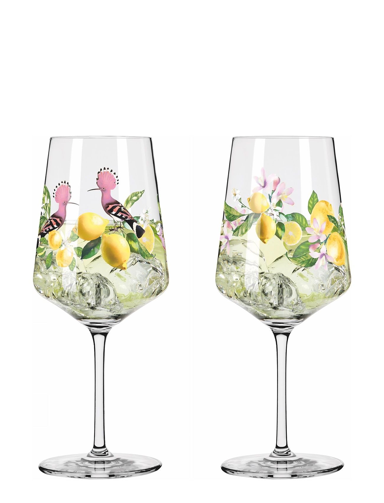 RITZENHOFF Sommertau Wineglass 2-P Limoncello Patterned - 54.4 CL - Unisex