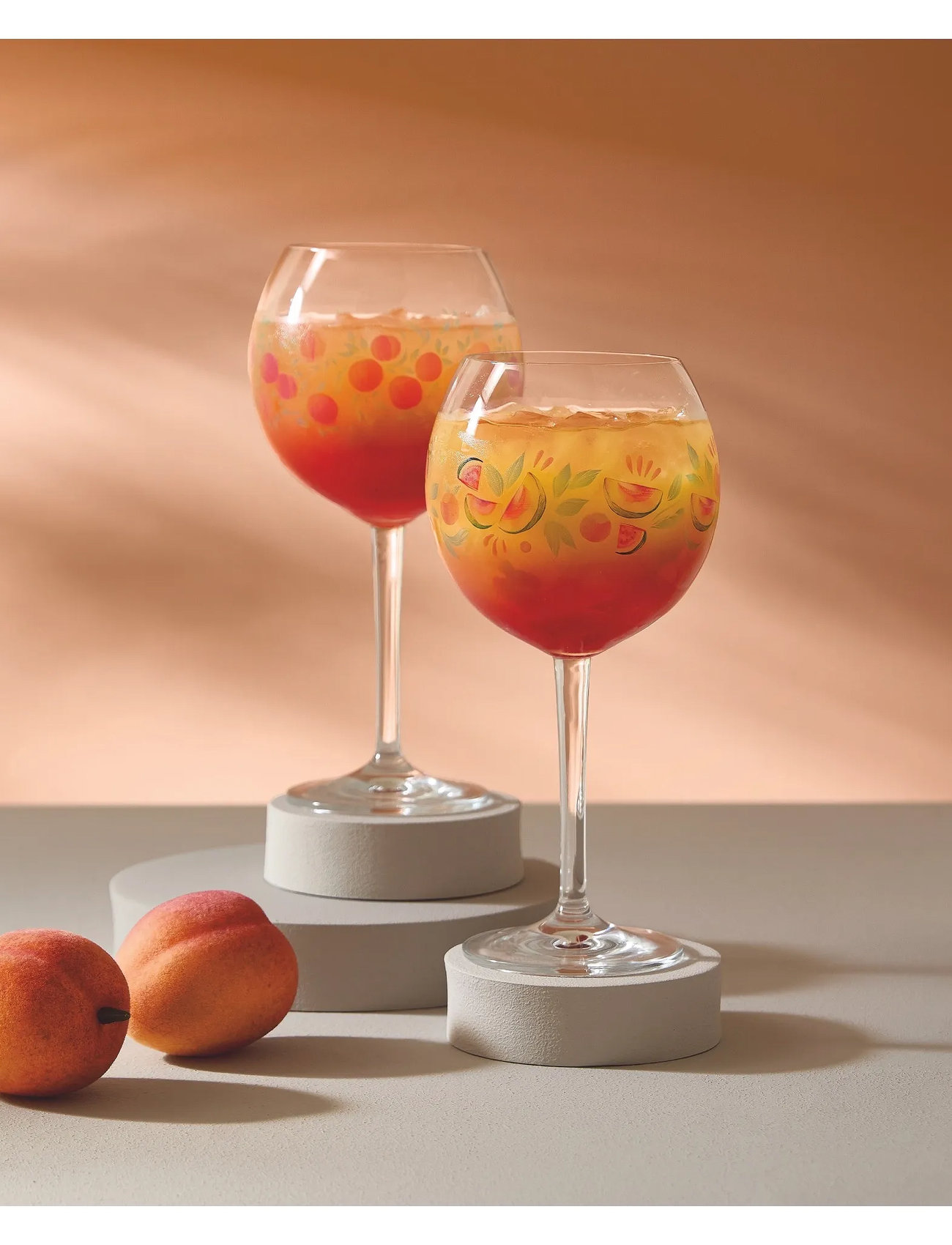 Ritzenhoff Summer Breeze Cocktail Glass 2-P No: 3 & 4, 65.5 CL, Nude, Glas > Cocktailglas, Unisex
