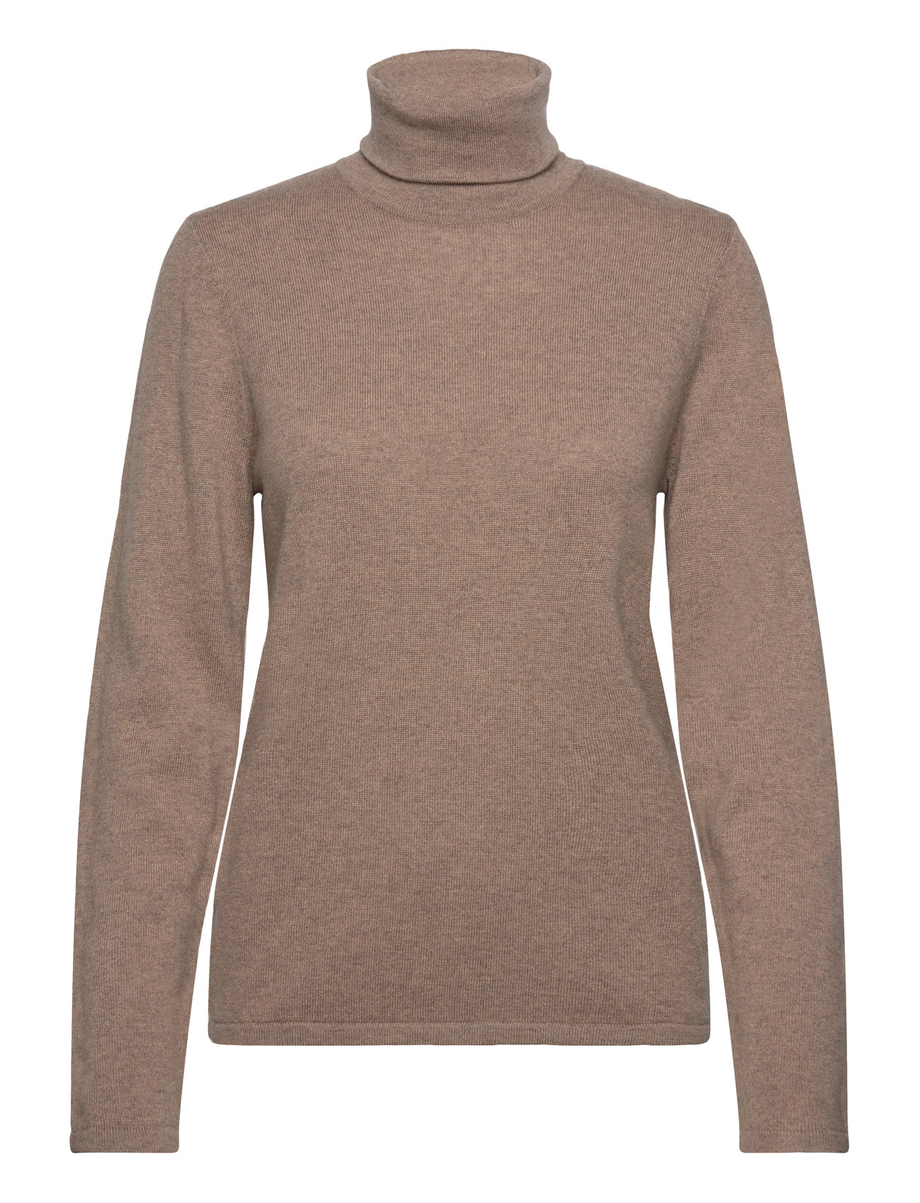 RM BY ROSEMUNDE Rmwsofia Wolle Ls Roll-Neck Pullover Beige - S - Damen