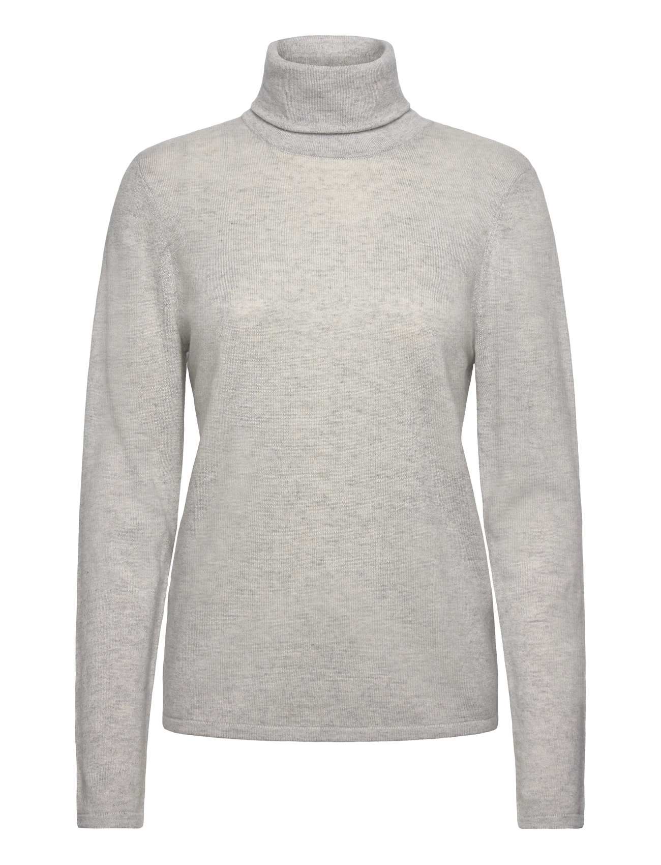 RM BY ROSEMUNDE Rmwsofia Wolle Ls Roll-Neck Pullover Grau - S - Damen