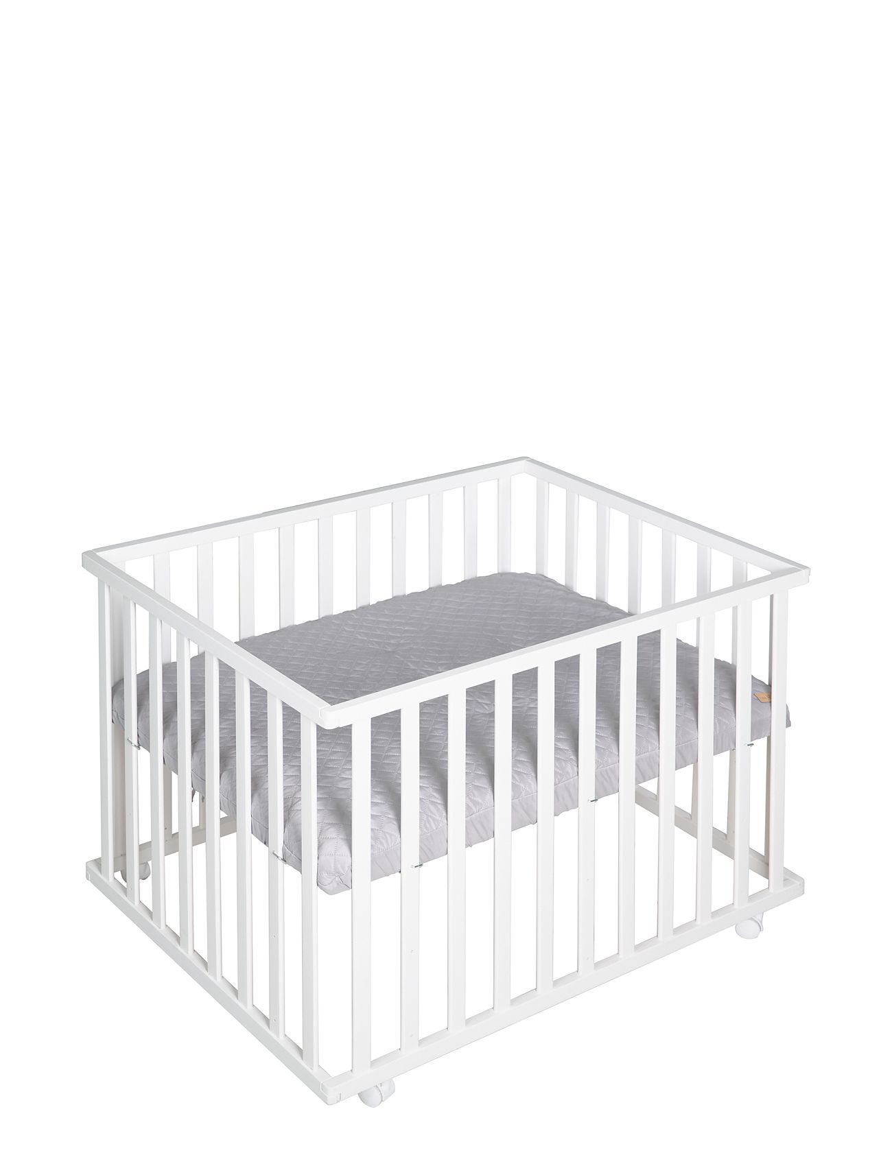 ROBA Playpen 75 X 100 Roba Style With Mattress Vit