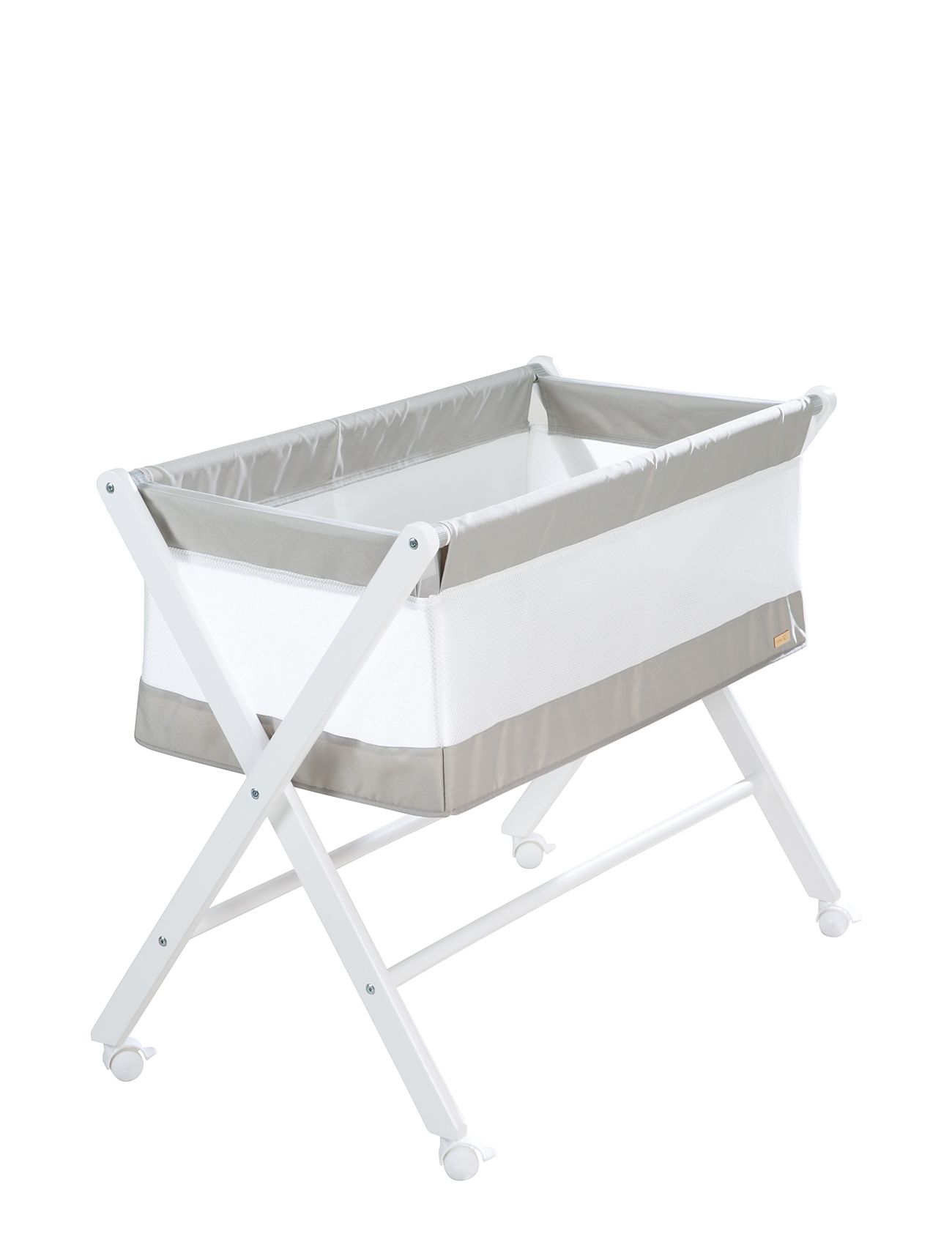 ROBA Foldable Bedside Crib - Including Mattress Vit