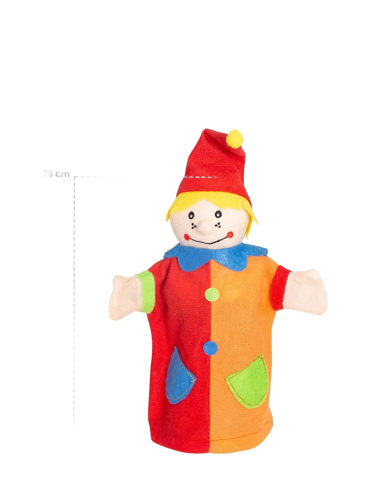 Fabric Puppets 6 Pc Set Toys Soft Toys Stuffed Toys Multi/patterned ROBA