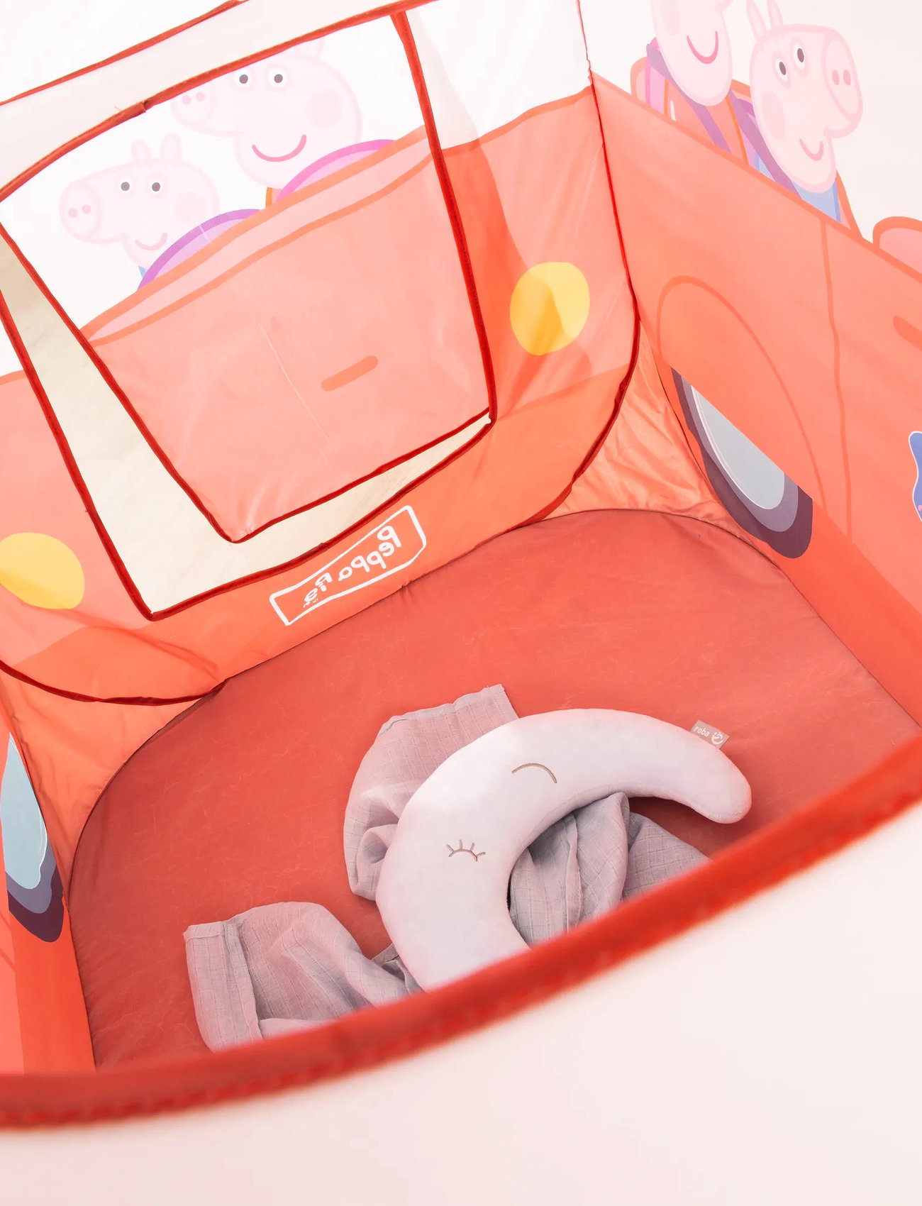 Gurli Gris Pop-Up Play Bus, One Size, Multi/patterned, Legetelte Og -Tunneler > Legetelt, Børn