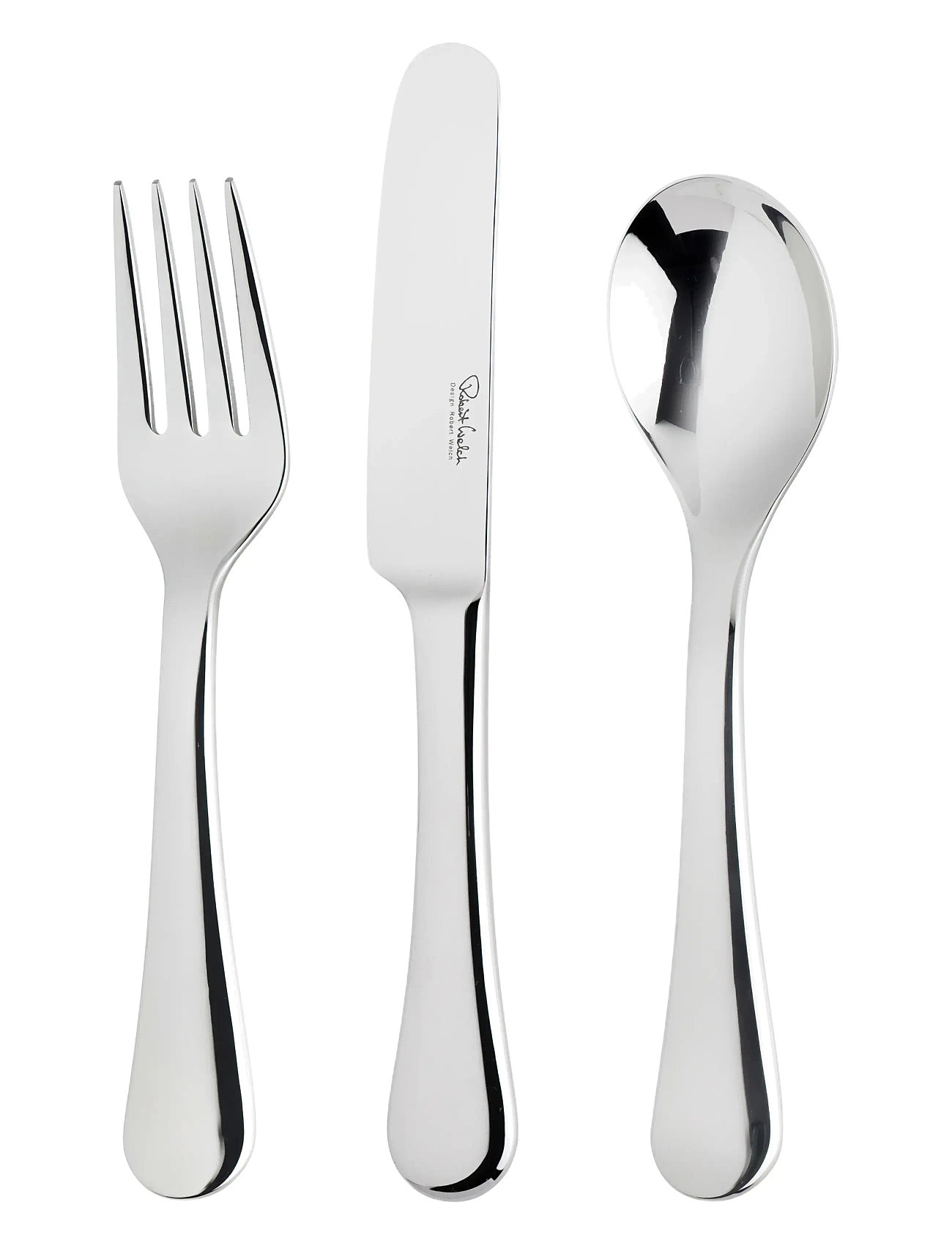 Robert Welch Radford V Childs Set 3-Piece Silver