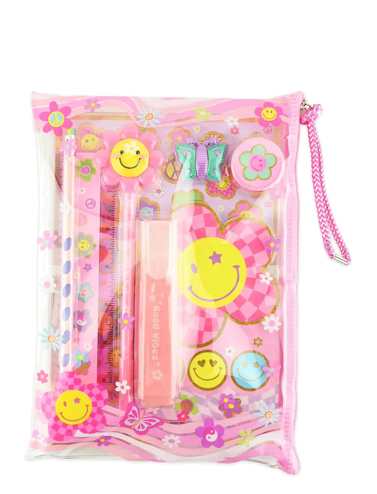 Robetoy Writing Portfolio Smiley, One Size, Pink, Tegning > Malebøger Og Håndarbejdsbøger, Børn