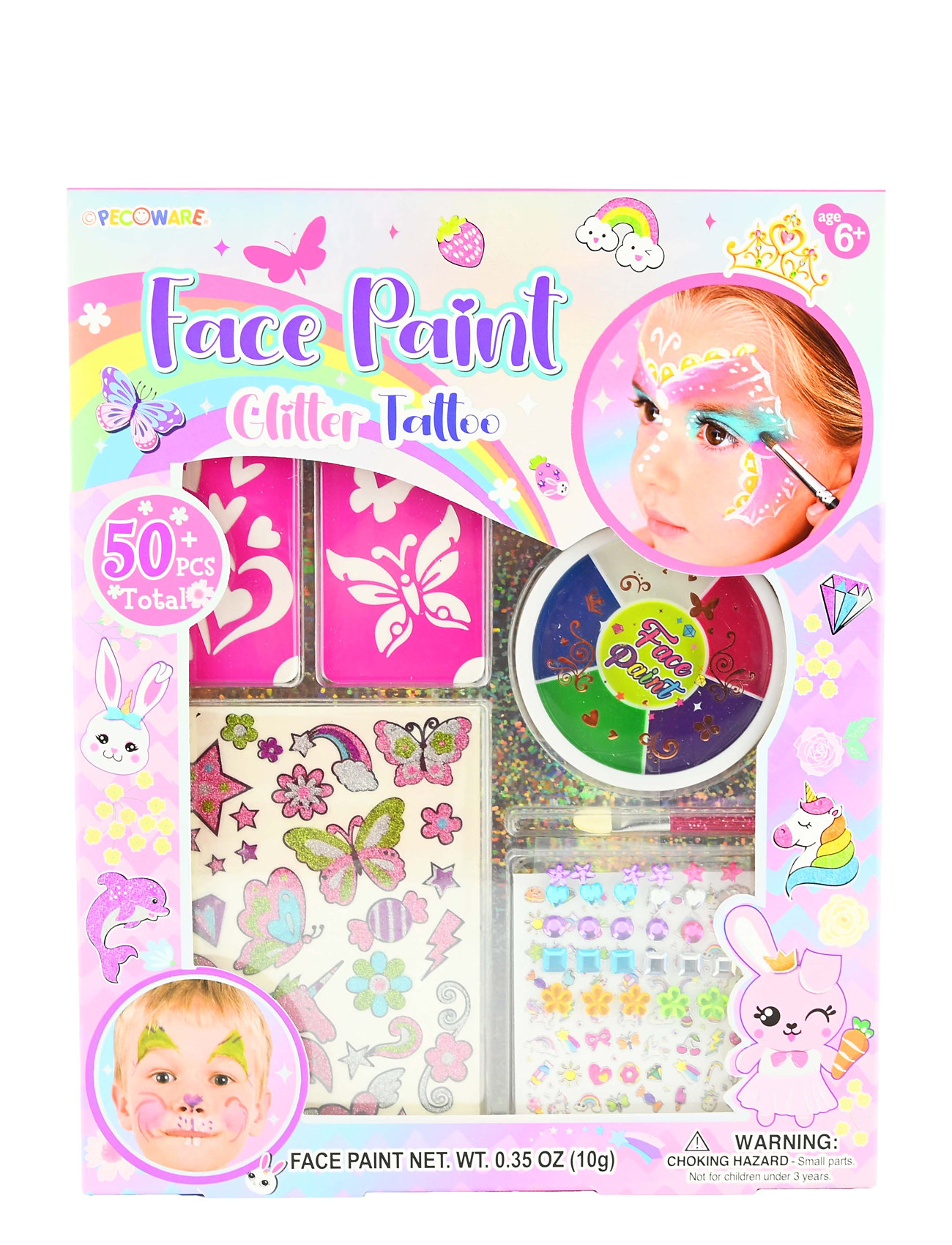 Face Paint Tattoo Toys Creativity Drawing & Crafts Craft Tattoos Multi/patterned Robetoy