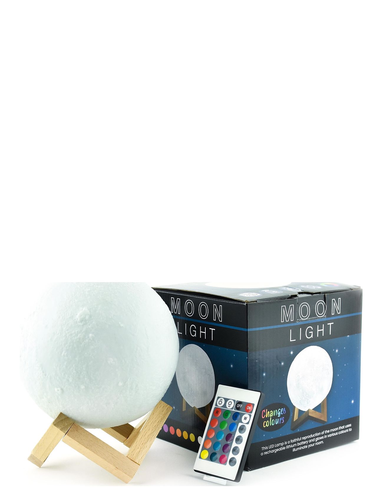 Moon Lamp 3D Home Kids Decor Lighting Night Lamps Multi/patterned Robetoy