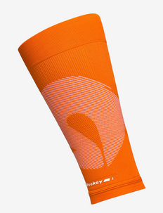 Blaze Calf Sleeves - kompressionsskaft för vaden - orange/white