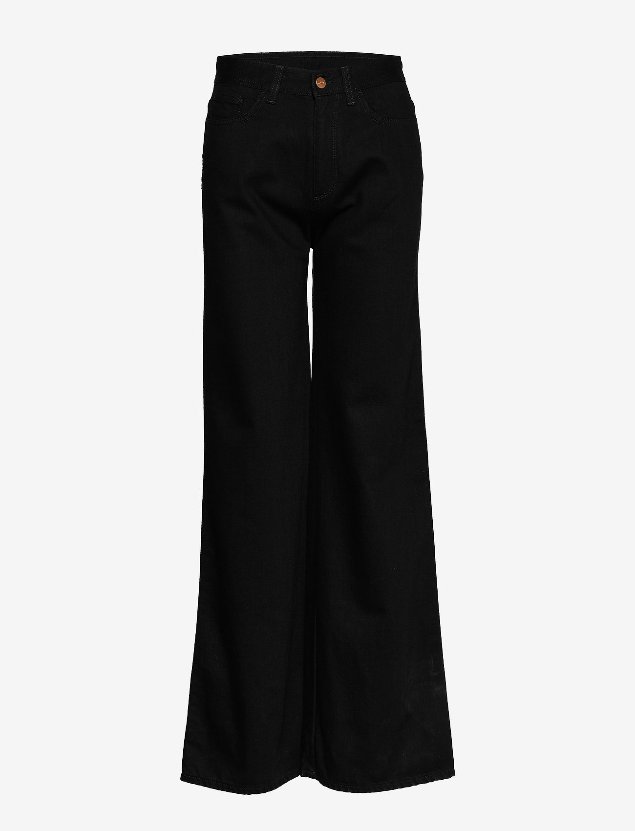 RODEBJER - RODEBJER HALL - flared jeans - black - 0