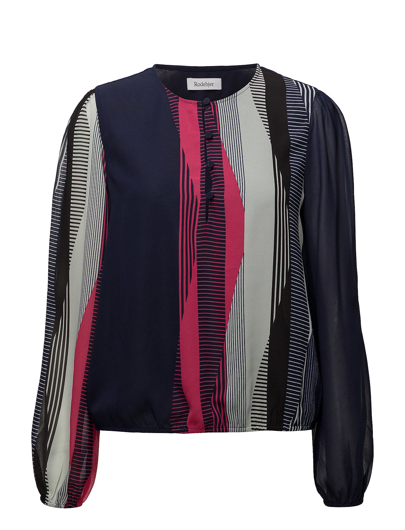 Astera Blouse Lange Mouwen Zwart Rodebjer rodebjer kopen in de aanbieding