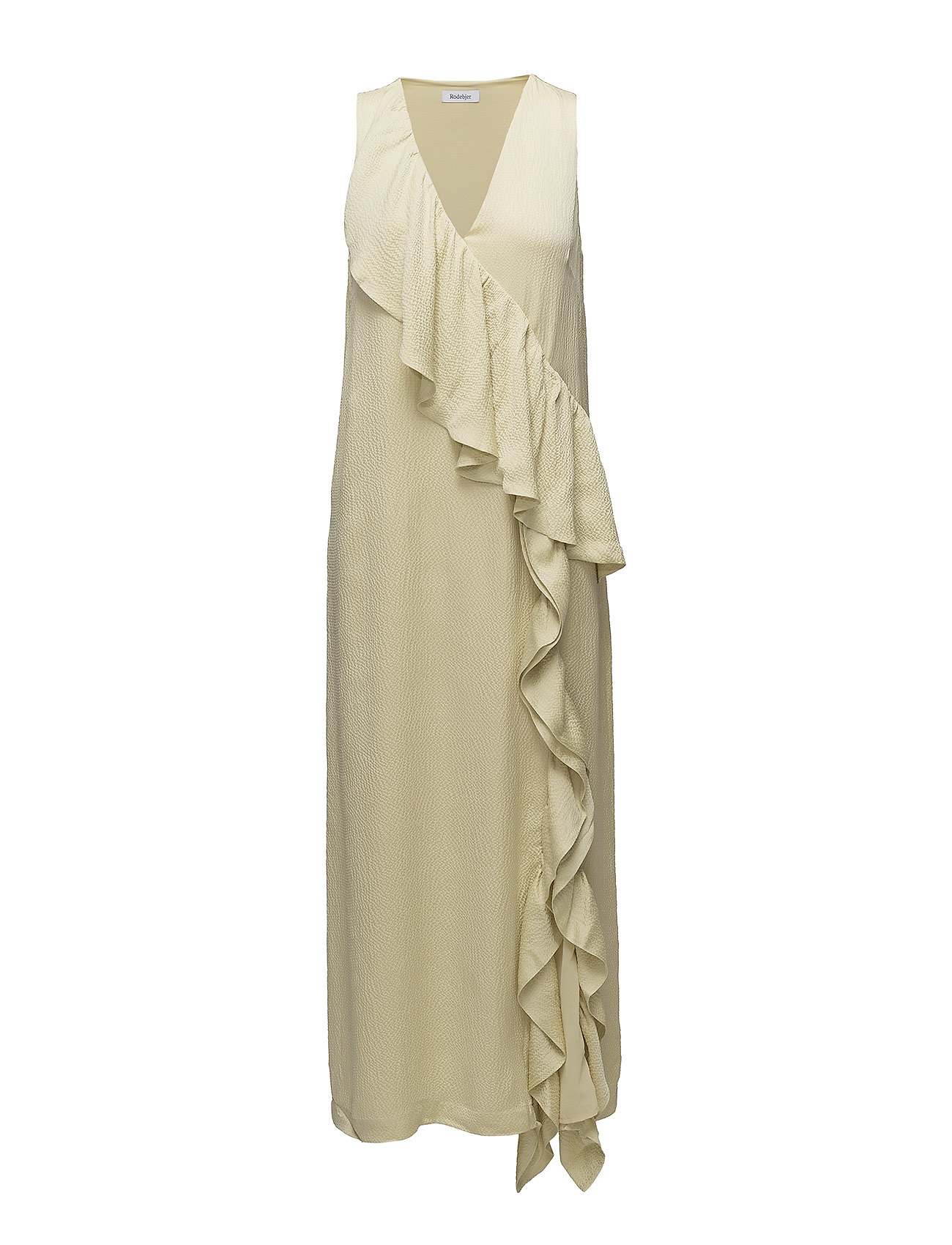 Matari Maxi Dress Galajurk Geel Rodebjer rodebjer kopen in de aanbieding