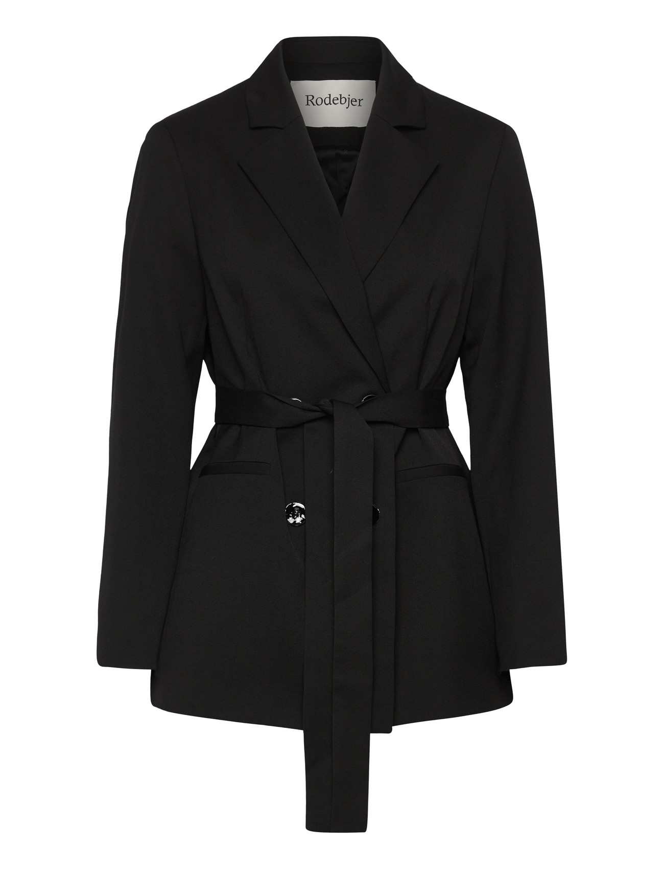 RODEBJER Rodebjer Lucida Fluid, XS, Black, Designere > Belted Blazere, Dame