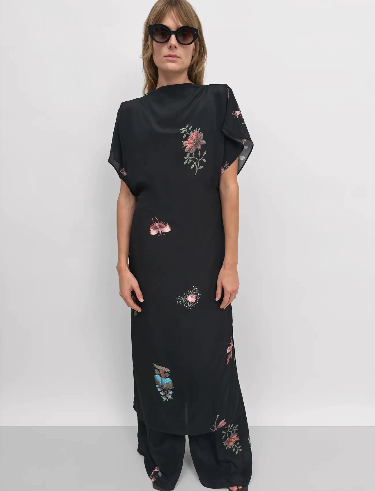 RODEBJER Rodebjer Amalfi Duchess, L, Black, Kjoler > Maxikjole, Dame