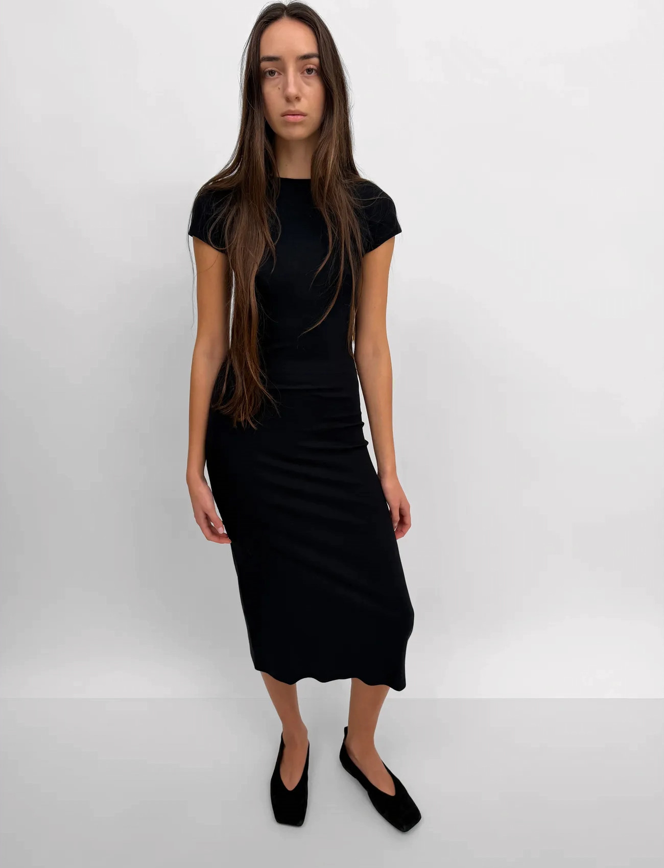 RODEBJER Rodebjer Otta Dress, XL, Black, Designere > Bodycon Dresses, Dame