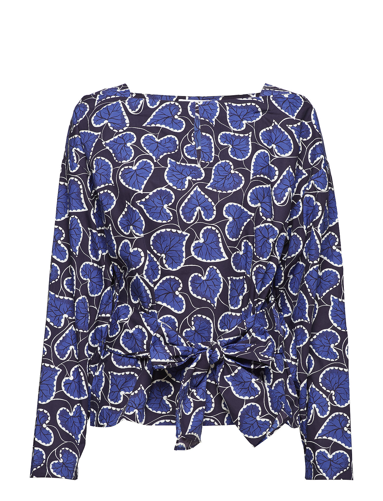 Madiana Blouse Lange Mouwen Blauw Rodebjer rodebjer kopen in de aanbieding