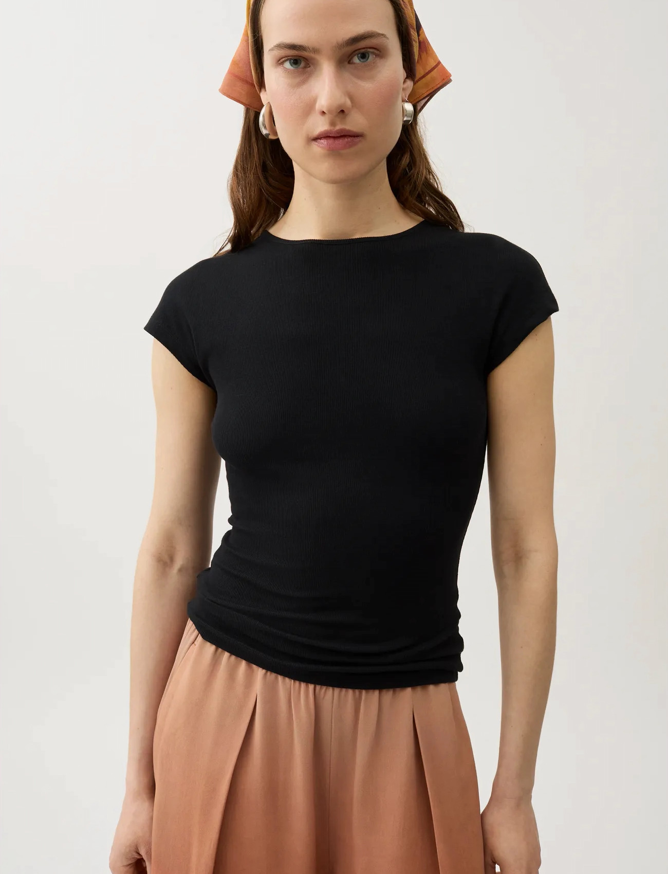RODEBJER Rodebjer Otta Body, XL, Black, T-Shirts & Toppe > Kortærmede, Dame