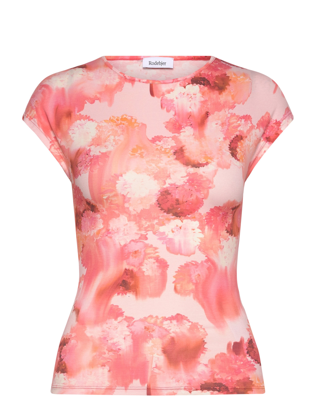 RODEBJER Rodebjer Otta Blurry, XS, Pink, T-Shirts & Toppe > Kortærmede, Dame