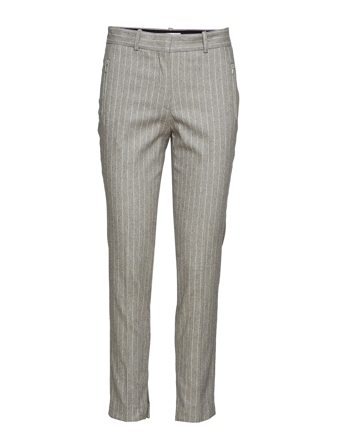 Paloma Stripe Pantalon Met Rechte Pijpen Grijs Rodebjer rodebjer kopen in de aanbieding