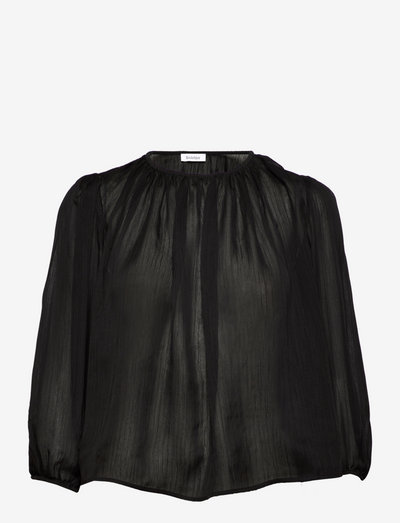 Rodebjer Shakina - long sleeved blouses - black