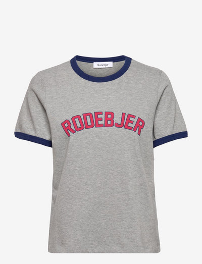 Rodebjer Faye - t-shirts - grey melange