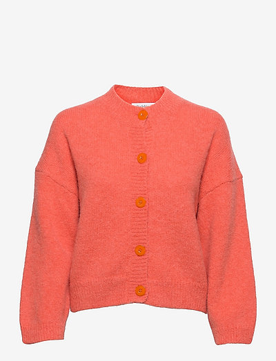 RODEBJER ALDONZA - cardigans - coral crush