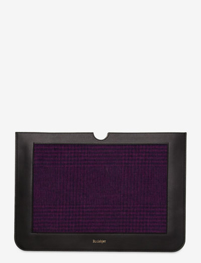 Rodebjer Chiara Double Plaid - card holders - black