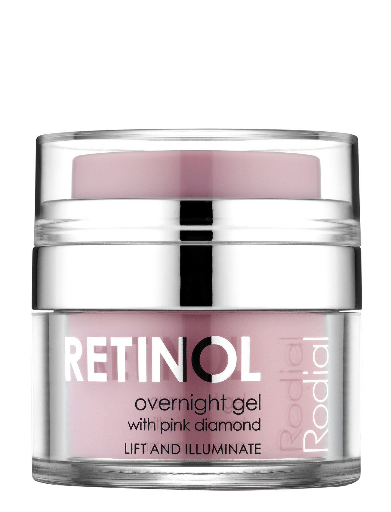 Rodial Pink Diamond Retinol Overnight Gel Deluxe Beauty Women Skin Care Face Moisturizers Night Cream Nude Rodial